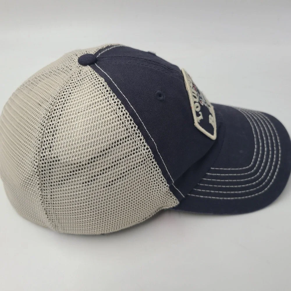 Louisville Bats Hat Fitted One Size 47 Brand Closer Blue Beige MiLB Baseball Men